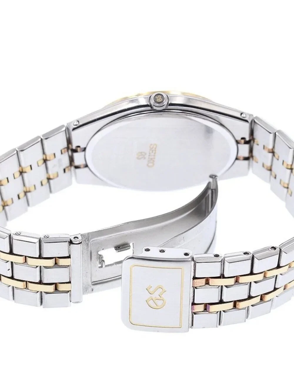 SEIKO Grand Seiko Date Champagne Gold Dial Quartz Men's_960652